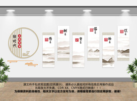 新时代工作内容背景墙