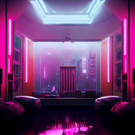 赛博朋克中枢客厅