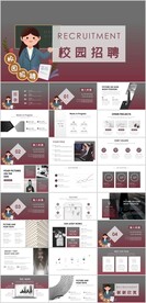 企业招聘校园招聘PPT
