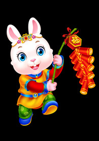 2023兔年卡通兔子