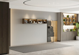 现代极简 轻奢客厅 空场景