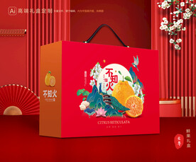 不知火包装 水果礼盒