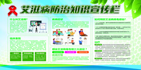 艾滋病防治知识宣传栏