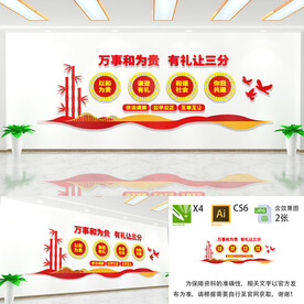 以和为贵调解室文化墙