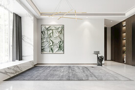 现代极简 轻奢客厅 背景墙