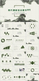 小清新教育培训课件PPT