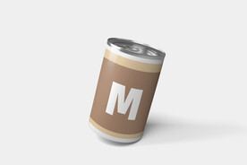 金属罐头盒密封包装样机PSD