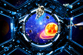 科幻宇宙飞船