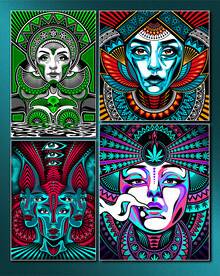 矢量超现实艺术绘画系列