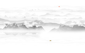 最新意境山水新画 Tif分层