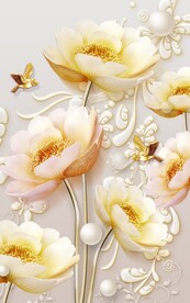 高端立体花卉