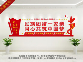 民族团结文化墙