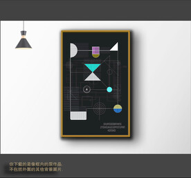 新时尚抽象装饰画