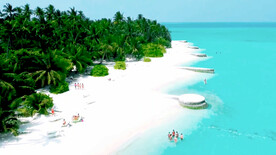 4K无人机航拍绝美马尔代夫旅游