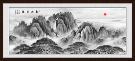 泰山装饰画