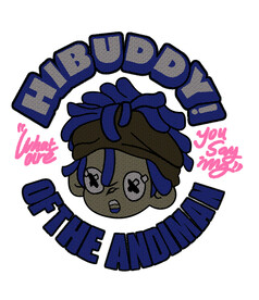 嘻哈 辫子 卡通男孩 