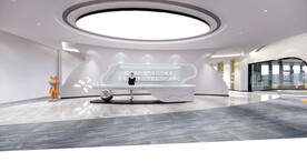 接待前台效果图