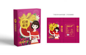 红糖姜茶包装