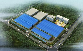 厂区鸟瞰效果图