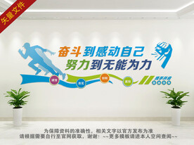 公司励志文化墙