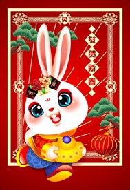 卡通兔  