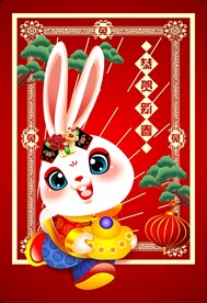 卡通兔  