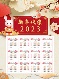 2023日历 