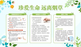 禁烟控烟宣传栏