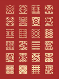 中国风传统花纹