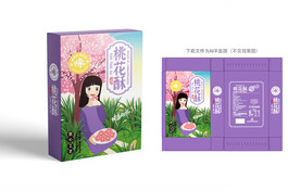 桃花酥包装 