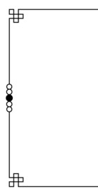 高清分层透明底推拉门打印图