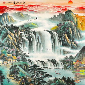 山水国画