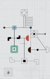 罗马古典色块抽象画
