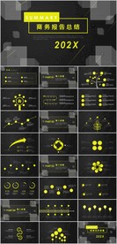 商务报告总结PPT