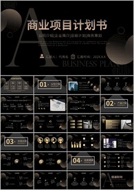 大气商业地产营销计划书ppt