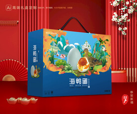 海鸭蛋包装 土特产礼盒
