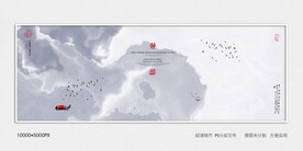 酒店水墨装饰画