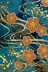 艺术立体梅花玄关