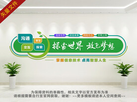 计算机室文化墙