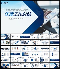 年度工作总结汇报PPT