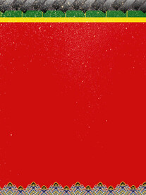 小雪花红色宫墙