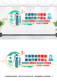 医院廉政文化墙