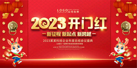 2023开门红年会背景