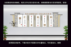 仁义礼智信文化墙
