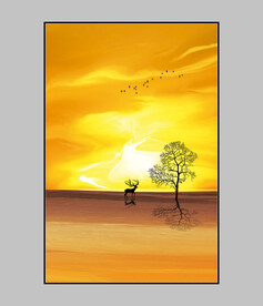 山水风景装饰画