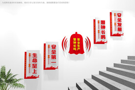 安全生产楼梯文化墙