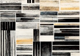 现代抽象几何侘寂风客厅地毯地垫