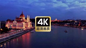 海边金色城堡美景