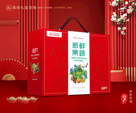 蔬菜包装 果蔬礼盒