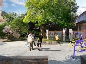 乡村小游园效果图